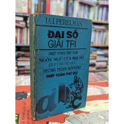 Đại số giải trí - IA.I.Perelman