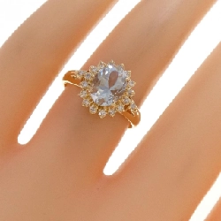 Nhẫn Aquamarine K18YG 0.96CT - Hàng hiệu Chính hãng 853987