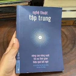 II Sách Kỹ Năng: Nghệ Thuật Tập Trung - Nhà Tâm Thần Học DaiGo - Thu Hằng (Dịch) - 2022