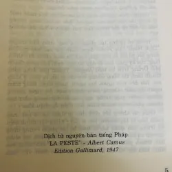 Albert Camus – Dịch Hạch 1013676