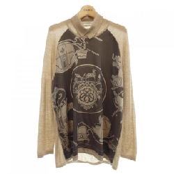 HERMES EX-LIBRIS Tơ lụa. Áo