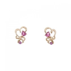 Bông tai hình trái tim tourmaline Samantha Tiara - Hàng hiệu Authentic