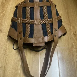 Túi tote nữ da mộc 2hand 927849