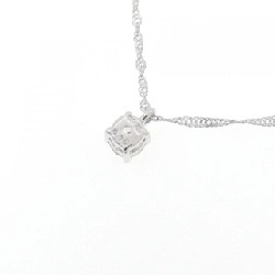 K18WG Solitaire Dây chuyền kim cương 0.15CT - Hàng hiệu Chính hãng 858280