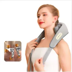 Máy Massage Cổ Vai Gáy 6D bản PRO - Hàng Chính Hãng - Mô Phỏng Kỹ Thuật Massage Số 8 601667