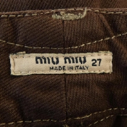 【Coupon対象】【Vintage】Miu Miu MIU MIU chân váy 653273