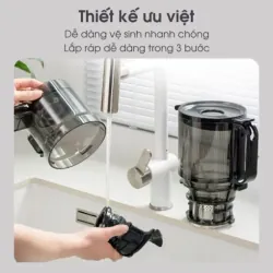 Máy ép chậm Kalite KSJ868 chính hãng động cơ DC siêu khỏe, ép kiệt bã, mới 100% 573819