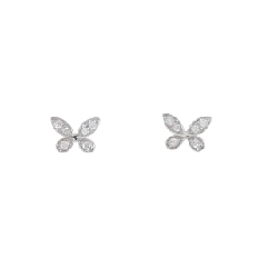 Graph Butterfly Mini Earrings - Hàng hiệu Authentic