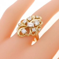 Nhẫn kim cương K18YG 1.26CT - Hàng hiệu Chính hãng 853458