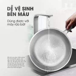 🍳 Chảo Rán Inox Liền Khối Kalite ECO 26 – Cao Cấp, Chống Dính, Dùng Được Mọi Loại Bếp 588983