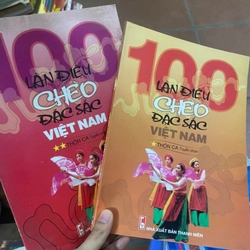 2 cuốn sách 100 làn điệu chèo đặc sắc Việt Nam