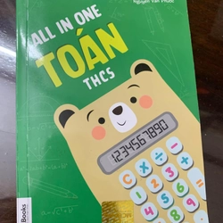 Combo Sổ tay tiếng anh THCS + All in toán THCS 222397