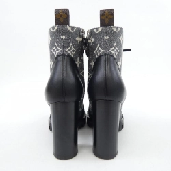 Giày boot LOUIS VUITTON Monogram Denim - Hàng hiệu Authentic 827932