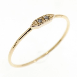 Nhẫn kim cương K18YG - Hàng hiệu Authentic