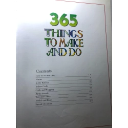 365 Things to Make And Do BÌA CỨNG mới 85% tróc nhẹ Parragon HPB2707 NGOẠI VĂN 458708