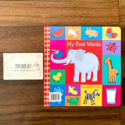 Sách ngoại văn My First Words (Picture Dictionary), Used, Bìa cứng, Board Book