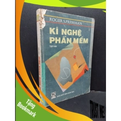 (TẶNG BOOKMARK) Kĩ nghệ phần mềm tập 2 mới 70% ố vàng rách gáy có viết trang đầu 2001 RBK1008 Roger S. Pressman KỸ NĂNG