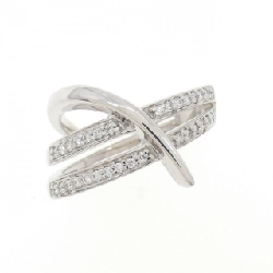 Nhẫn nhẫn hồng kim cương K18WG 0.13CT 667467