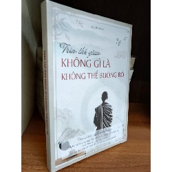 Trên thế gian không gì là không thể buông bỏ