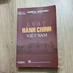 Giáo trình luật hành chính Việt Nam - Đại học quốc gia Hà Nội