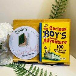 [Sách 2hand từ US] Like new 90% - 💖 The Curious Boy's Book of Adventure