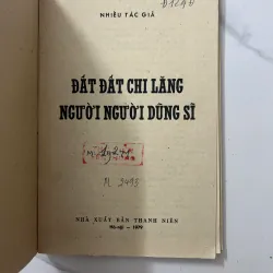 Đất Chi Lăng người dũng sĩ - Nhà xuất bản Thanh Niên 1023716