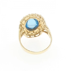 Nhẫn Blue Topaz 750YG/750WG - Hàng hiệu Chính hãng 851049