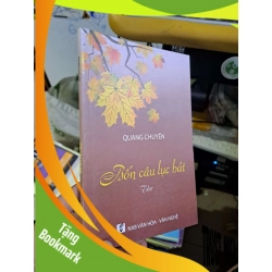 (TẶNG BOOKMARK) Bốn câu lục bát thơ Quang Chuyền mới 90% 2014 Văn học Việt Nam RBK1809