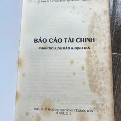 GIÁO TRÌNH BÁO CÁO TÀI CHÍNH NXB TRƯỜNG ĐH KTQD**PHÂN TÍCH, DỰ BÁO VÀ ĐỊNH GIÁ 581283