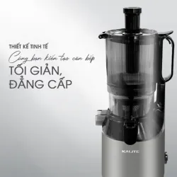 Máy ép chậm KALITE KSJ868 động cơ DC siêu khỏe ép kiệt bã 572352