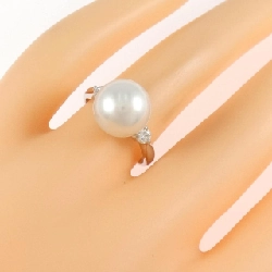 Nhẫn ngọc trai trắng PT900 10.3mm 668877