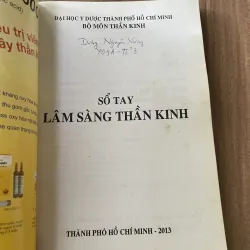 Sổ tay lâm sàng thần kinh - sách y 