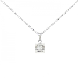 Dây chuyền kim cương 18KWG/750WG 0.10CT - Hàng hiệu Authentic