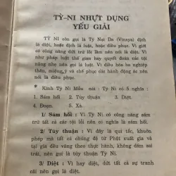 Tỳ ni nhật dụng thiết yếu - Ni sư phật oánh  1009769