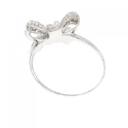 Nhẫn kim cương K18WG hình ruy băng 0.50CT - Hàng hiệu chính hãng 847128