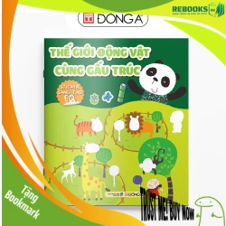 (TẶNG BOOKMARK) Sticker sáng tạo EQ - Thế giới động vật cùng gấu trúc Sách thiếu nhi