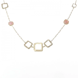 Dây chuyền Opal 750YG - Hàng hiệu Chính hãng