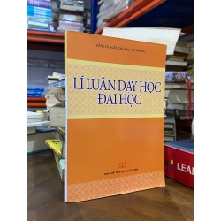 Lí luận dạy học đại học - Đặng Vũ Hoạt
