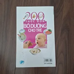 200 thực đơn bổ dưỡng cho trẻ 593001