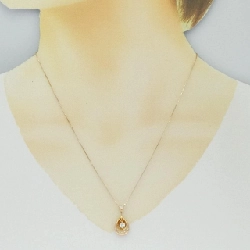 K18PG Dây chuyền kim cương 0.174CT - Hàng hiệu Chính hãng 862602