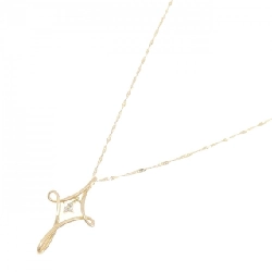 K18YG/750YG Dây chuyền kim cương 0.03CT - Hàng hiệu Chính hãng 858733