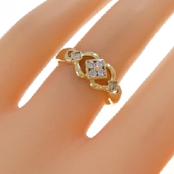 Nhẫn kim cương K18YG 0.15CT - Hàng hiệu Chính hãng 852991