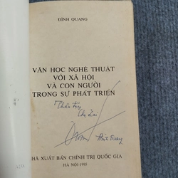 VĂN HỌC NGHỆ THUẬT VỚI XÃ HỘI VÀ CON NGƯỜI TRONG SỰ PHÁT TRIỂN 465968