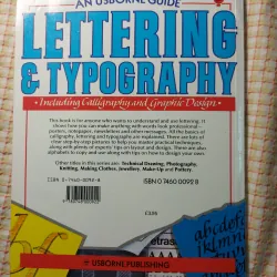📘 LETTERING & TYPOGRAPHY An Usborne Guide – Usborne Publishing 732226