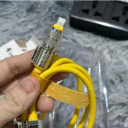 cáp Sạc Nhanh 4 Đầu Chất Liệu Silicon, Đa Năng 240W, Đầu Sạc Bọc Thép Siêu Bền 1009723