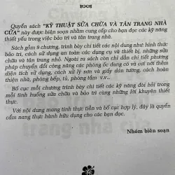 KỸ THUẬT SỮA CHỮA VÀ TÂN TRANG NHÀ CỬA 702204