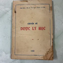 Chuyên đề Dược lý hoc