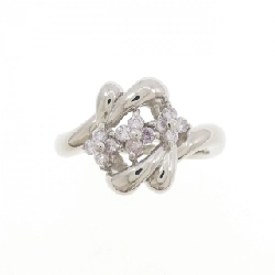 Nhẫn kim cương hồng PT900 hoa 0.23CT - Hàng hiệu Authentic 852698