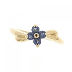 Nhẫn Sapphire K18YG Hoa 670709