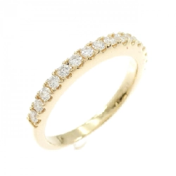 Nhẫn kim cương K18YG Half Eternity 0.32CT - Hàng hiệu Chính hãng